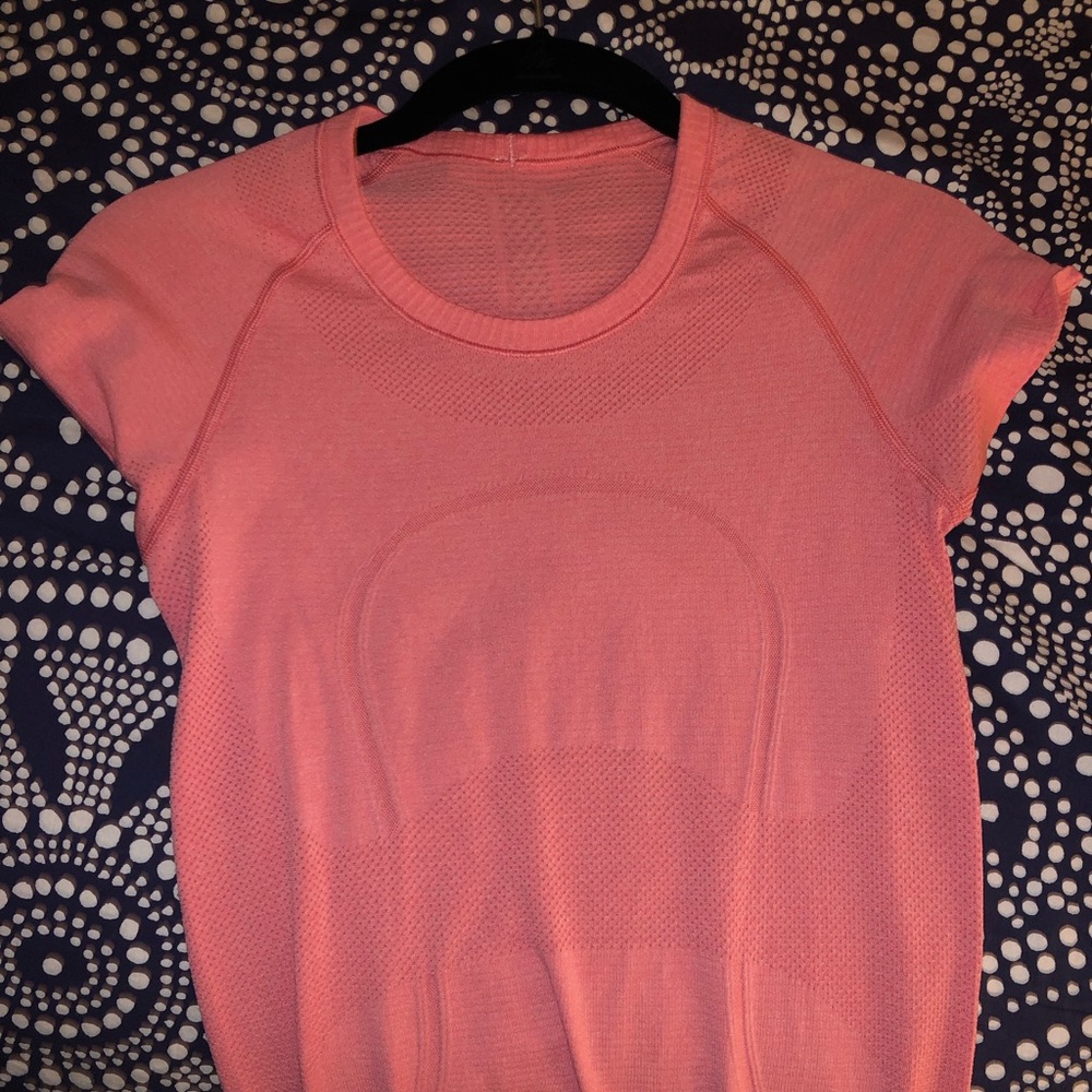 LULULEMON Peach Swiftly Tee